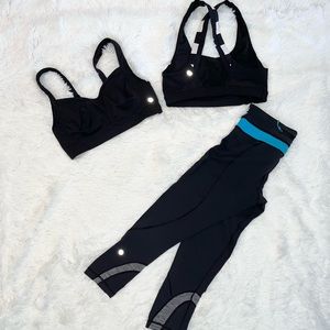 Lululemon Leggings & Sports Bra Bundle Set - Size 6
